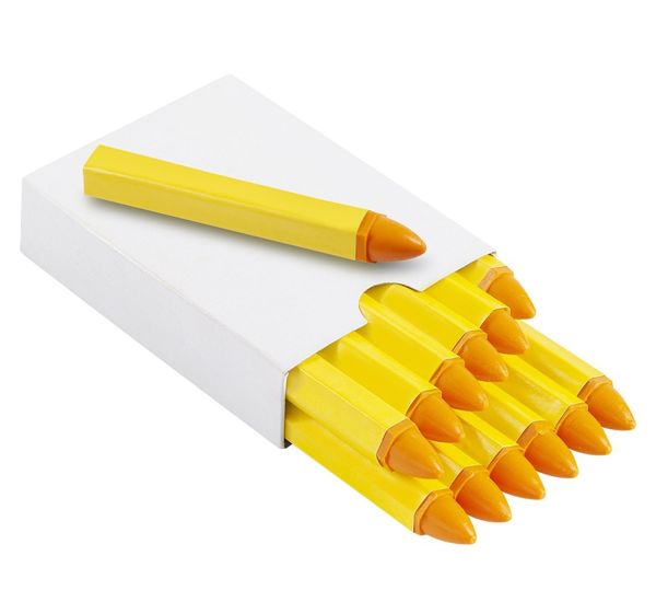 Kreda do opon, marker REDATS - żółta 12 sztuk