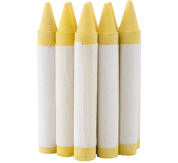Kreda do opon, marker REDATS - żółta woskowana