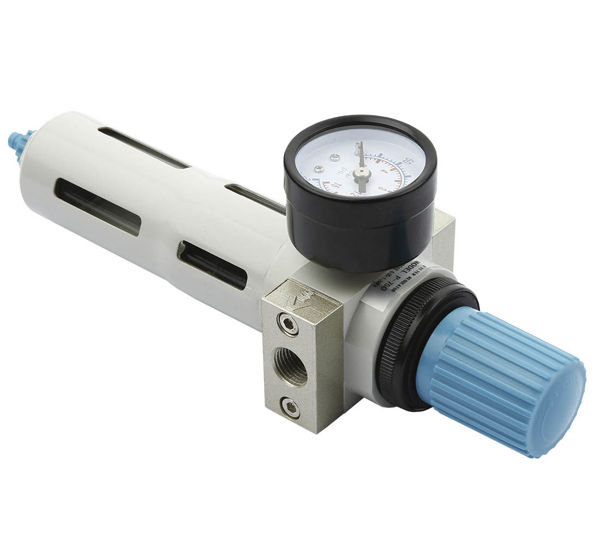 Regulator powietrza z manometrem odwadniaczem i filtrem REDATS P-750 1/4" PRO